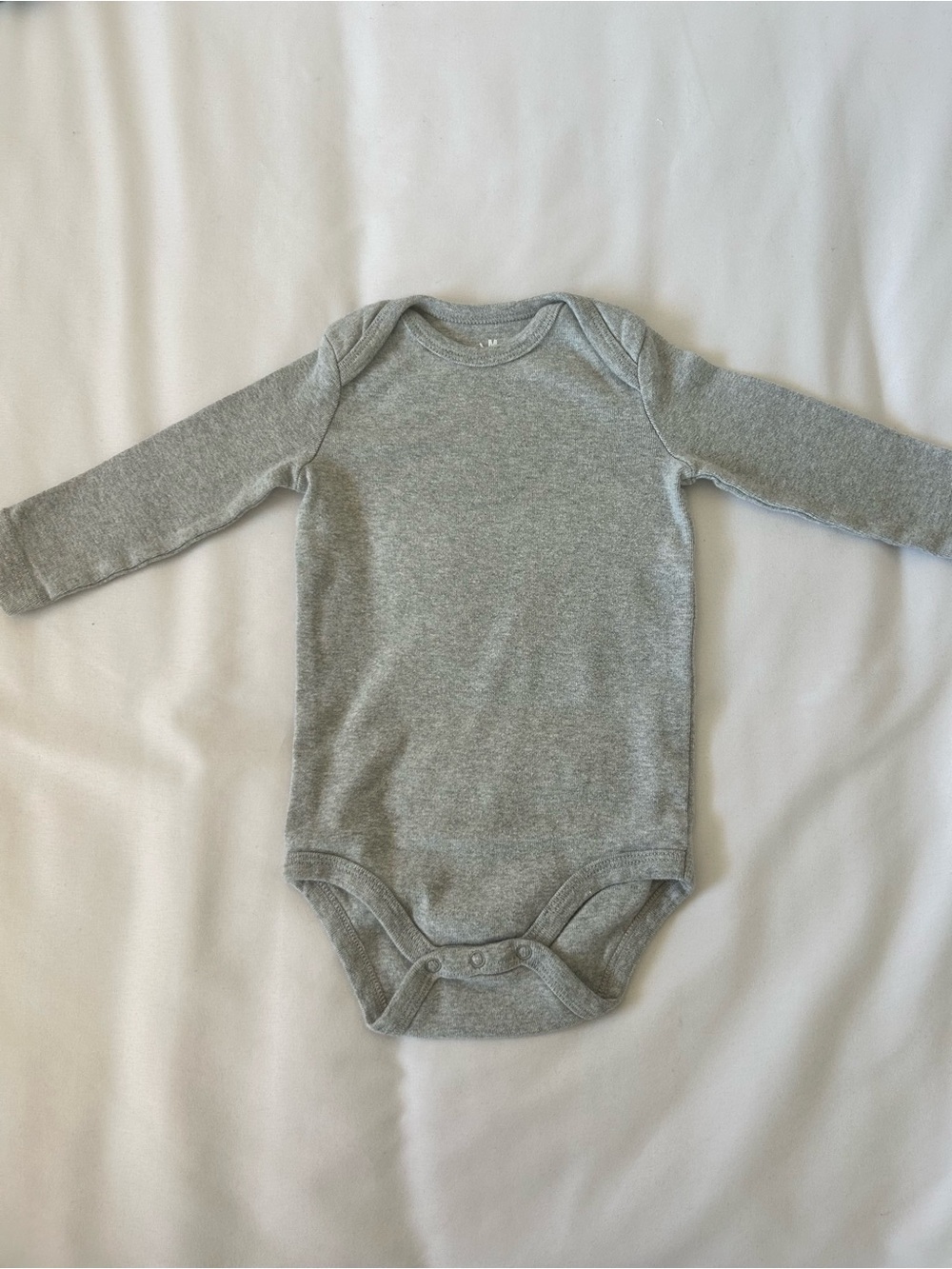 Primary Organic Long Sleeve Babysuit